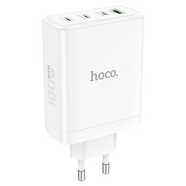 Мережевий зарядний пристрій Hoco N31 White (6931474784179) фото №4