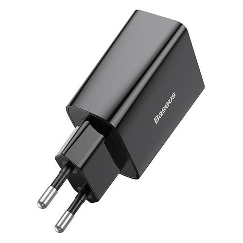 Зарядний пристрій Baseus USB-C Wall Charger 1С 20W Black (CCFS-SN01) фото №3