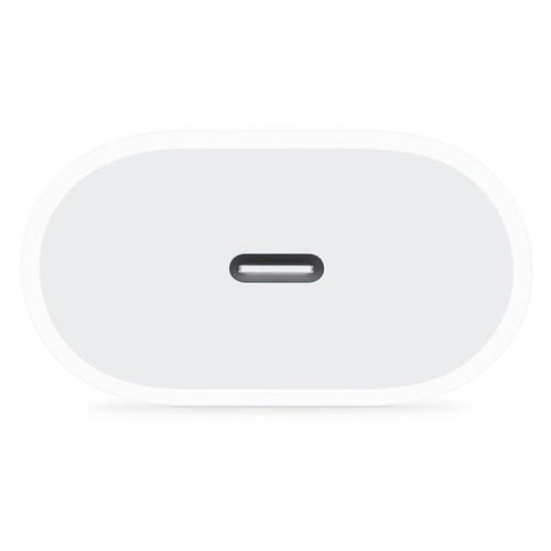 Зарядний пристрій Brand_A_Class Apple 20W Type-C Power Adapter (AAA) (no box) Білий фото №3