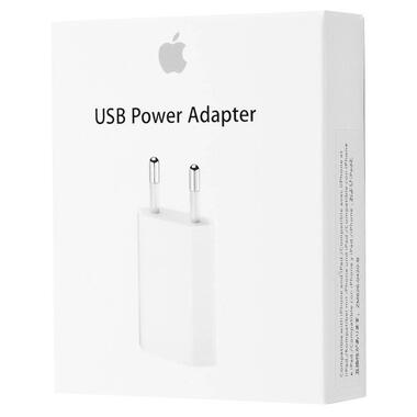 МЗП Brand_A_Class 5W USB-A Power Adapter for Apple (AAA) (box) White фото №3