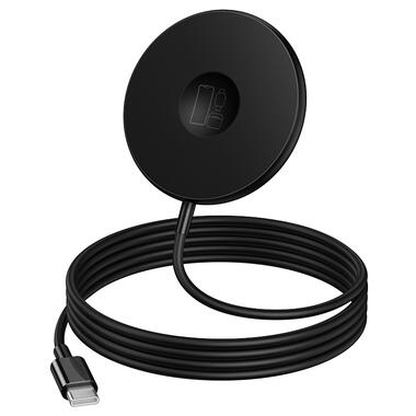 Беспроводное зарядное устройство BOROFONE BQ41 Glory 3-in-1 magnetic wireless fast charging Black (6941991125553) фото №6