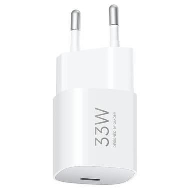Сетевое зарядное устройство Xiaomi 33W Nano Power Adapter(USB-C) EU (BHR087LEU) фото №1