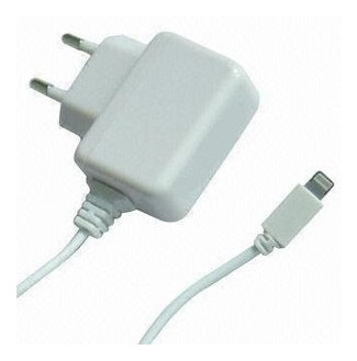 Сетевое зарядное устройство PowerPlant 1A Lightning для iPhone 5 фото №1