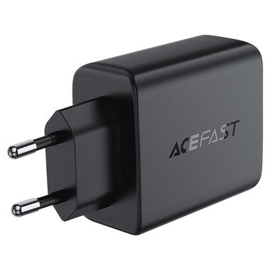 Мережевий зарядний пристрій ACEFAST A61 GaN Black (6974316282754) фото №2