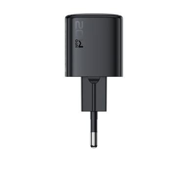 Сетевое зарядное устройство ACEFAST A117 PD20W mini GaN USB-C fast charger Black (6974316284987) фото №5