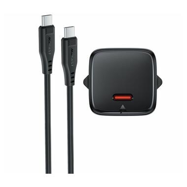 Сетевое зарядное устройство ACEFAST A117 PD20W mini GaN fast charger set(P16)black  Black (6974316286509) фото №4