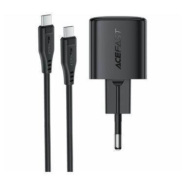Сетевое зарядное устройство ACEFAST A117 PD20W mini GaN fast charger set(P16)black  Black (6974316286509) фото №3