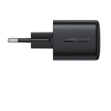 Сетевое зарядное устройство ACEFAST A136 PD40W mini GaN USB-C fast charger Black (6974316286233) фото №10