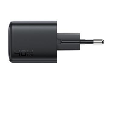 Сетевое зарядное устройство ACEFAST A136 PD40W mini GaN USB-C fast charger Black (6974316286233) фото №9