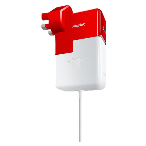 Зарядное устройство Twelvesouth PlugBug World White/Red for iPad/iPhone (TWS-12-1211) фото №1
