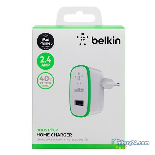 Сетевое зарядное устройство Belkin (F8J040vfWHT) Белый фото №2