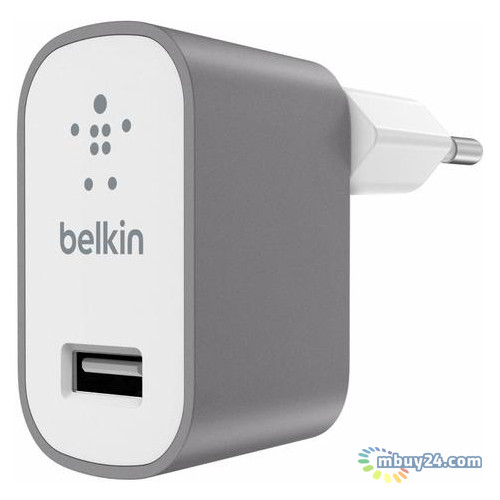 Сетевое зарядное устройство Belkin Mixit Premium F8M731vfGRY Gray фото №2
