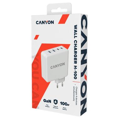 Зарядний пристрій Canyon GAN 100W (CND-CHA100W01) фото №3