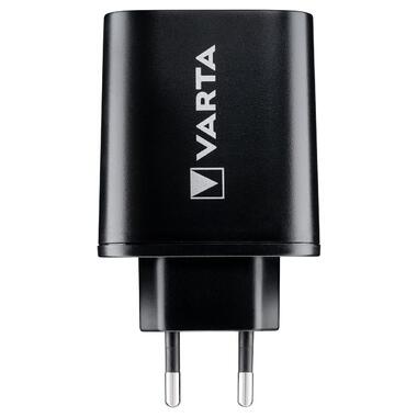 Зарядний пристрій Varta Wall Charger 38W Black (57958101401) фото №2