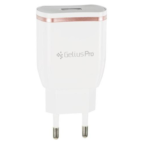 Зарядное устройство Gelius Pro Exelon QC2.0 GP-HC02 1USB 2.1A White (70593) фото №1
