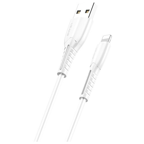 Зарядний набір Usams Send-Tu Series (T20 Dual USB Round U35 Lightning) White XTXLOGT1804 фото №2