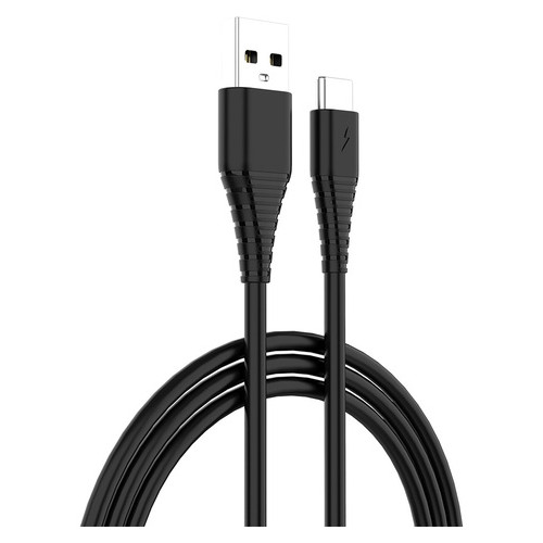 Зарядний пристрій ColorWay (1USBx3A) QC3.0 Black (CW-CHS013QCC-BK) кабель USB Type-C фото №5