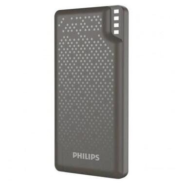 Портативна батарея Philips Powerbank Display 10000mAh 12W Grey (DLP2010NV/62) фото №5