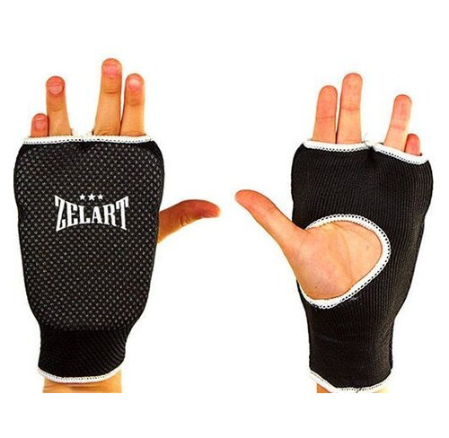 Накладки рукавички для карате Zelart ZB-6125 L Чорний (37363011) фото №2