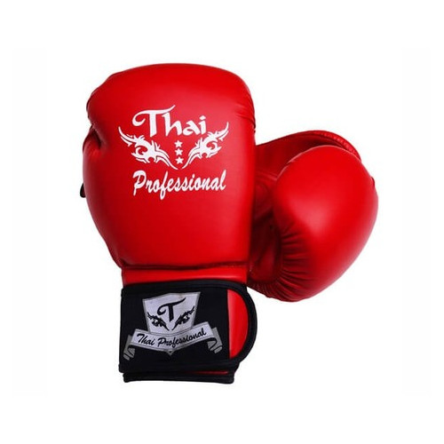 Боксерські рукавички Thai Professional BG3 (12oz) Червоні фото №1