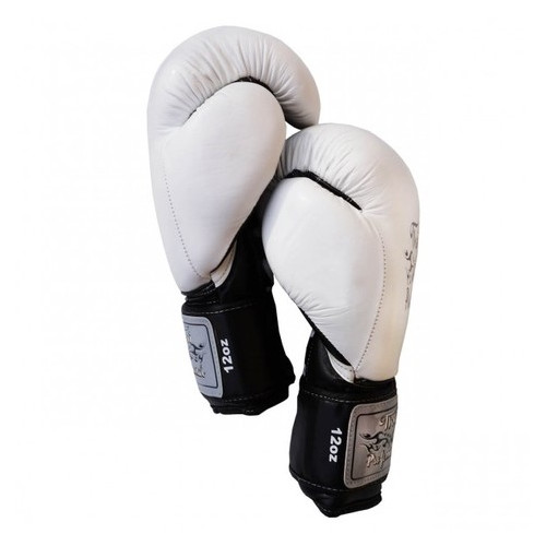 Боксерські рукавички Thai Professional BG5VL (10oz) Білі фото №5