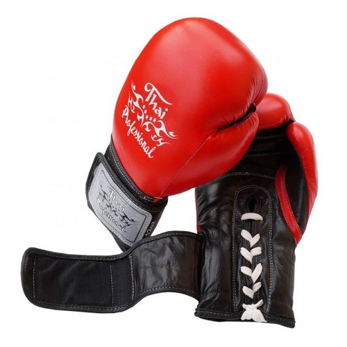 Боксерські рукавички Thai Professional BG5VL (10oz) Червоні фото №1