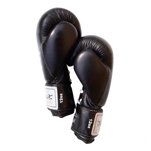Боксерські рукавички Thai Professional BG5VL (10oz) Чорні фото №4