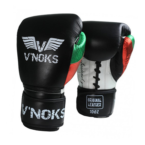 Боксерські рукавички V`Noks Mex Pro Training 10oz Чорний (37349011) фото №1
