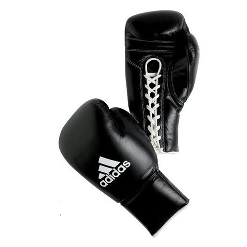Боксерські рукавички Adidas PRO 10 унций Чорний фото №1