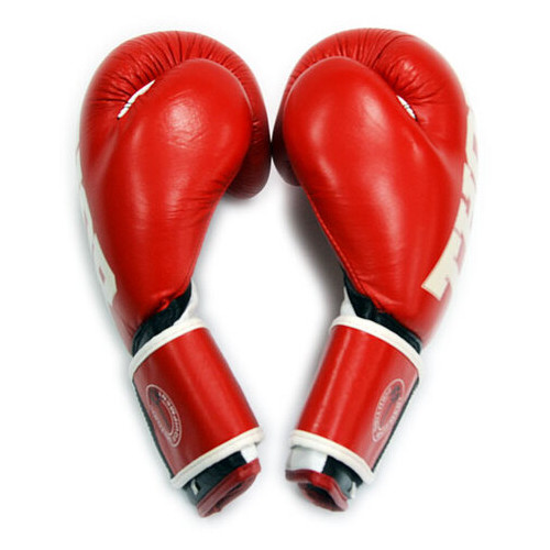 Боксерські рукавички Thor Shark 8019/02 (Leather) Red 14 oz фото №4