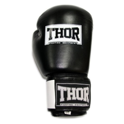Рукавички боксерські Thor Sparring 558 (PU) Black/White 16 oz. фото №2
