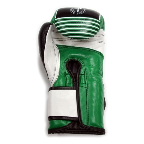 Боксерські рукавички Thor Thunder 529/12 (Leather) Green 10 oz фото №5