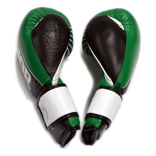 Боксерські рукавички Thor Thunder 529/12 (Leather) Green 10 oz фото №6