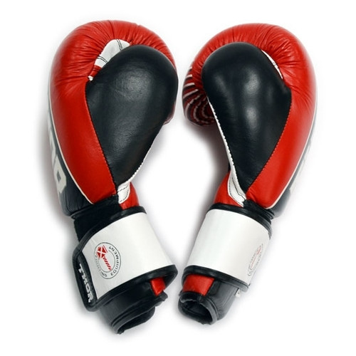 Боксерські рукавички Thor Thunder 529/13 (Leather) Red 10 oz фото №6