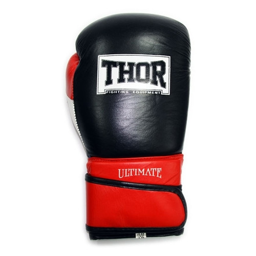Боксерські рукавички Thor Ultimate 551/01 (Leather) W/B/R 12 oz фото №4