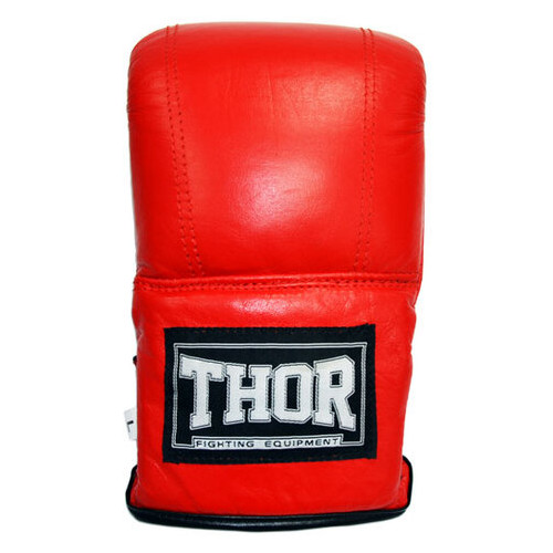 Рукавички снарядні Thor 605 (Leather) Red L фото №2