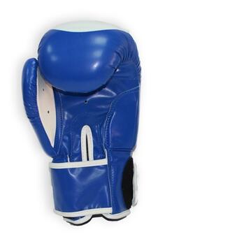Боксерські рукавички Thor Competition 500/02 (Leather) Blue/White 12 oz фото №3