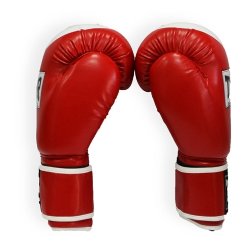 Рукавички боксерські Thor Competition 500/01 (Leather) Red/White 10 oz фото №3