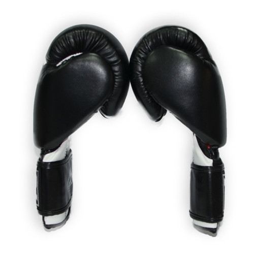 Боксерські рукавички Thor Ring Star 536/02 (Leather) Black/White/Red 10 oz фото №3