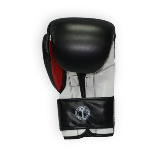 Боксерські рукавички Thor Ring Star 536/02 (Leather) Black/White/Red 10 oz фото №4
