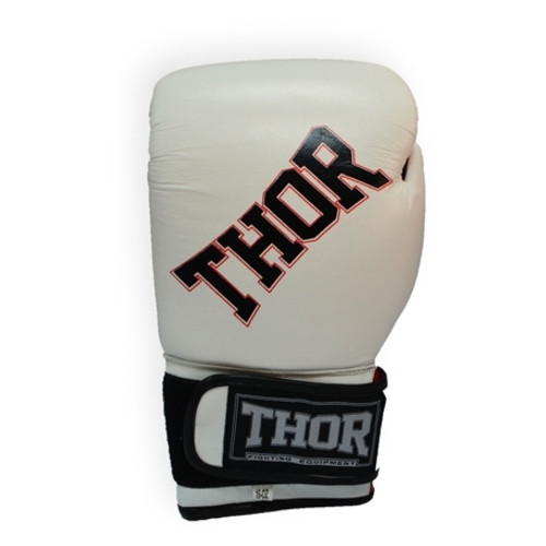 Рукавички боксерські Thor Ring Star 536/01 (Leather) White/Red/Black 10 oz фото №4