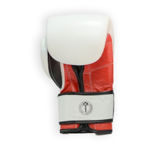 Рукавички боксерські Thor Ring Star 536/01 (Leather) White/Red/Black 10 oz фото №5