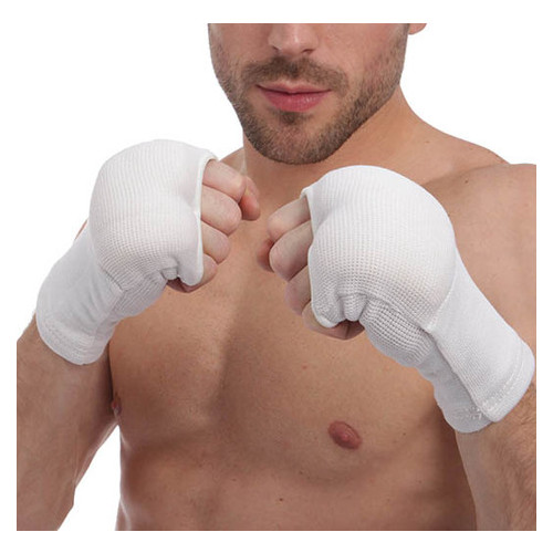 Накладки рукавички для карате LG20 L Білий (37429096) фото №1