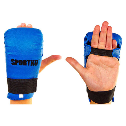 Рукавички для карате Sportko UR NK2 S Синій (37451001) фото №1