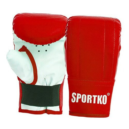 Снарядні рукавички Sportko PD-3 L Червоний (37451035) фото №1