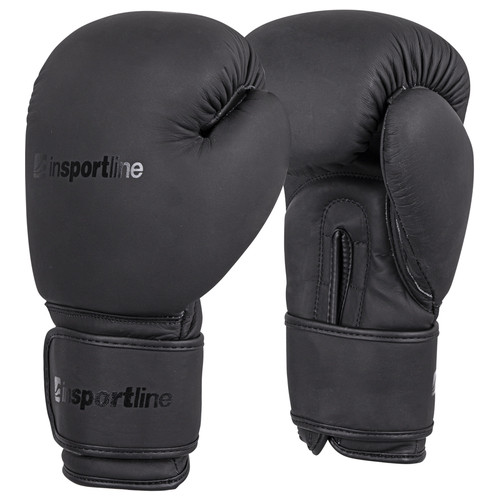 Боксерські рукавички  inSPORTline Kuero - чорний/10 (22070-10) фото №1