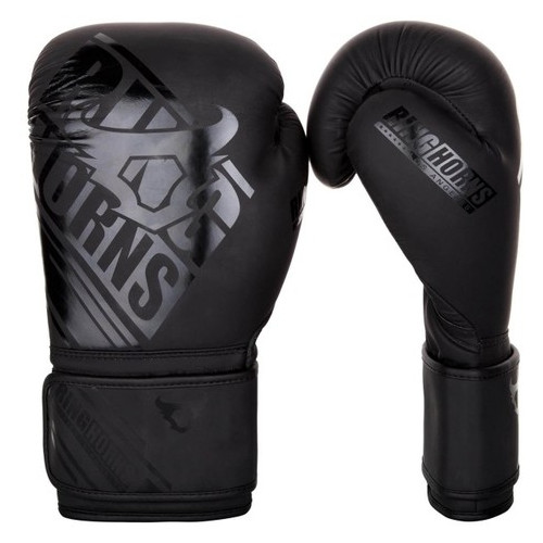 Боксерські рукавички Ringhorns Nitro Чорні (12 oz) фото №2