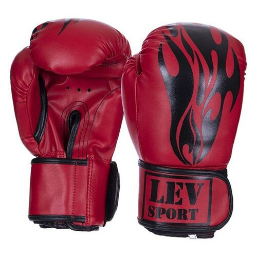 Боксерські рукавички Lev Sport Клас LV-2958 10oz Червоний (37423032) фото №1