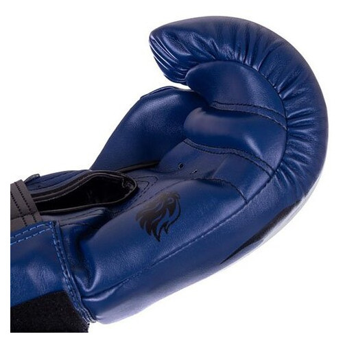 Боксерські рукавички Lev Sport Клас LV-2958 12oz Синій (37423032) фото №4