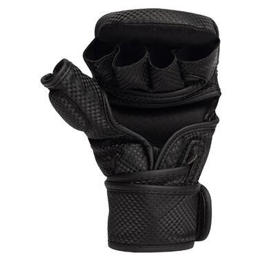 Рукавички Gorilla Wear Ely MMA Sparring Gloves S/M Чорно-білий (37369010) фото №3